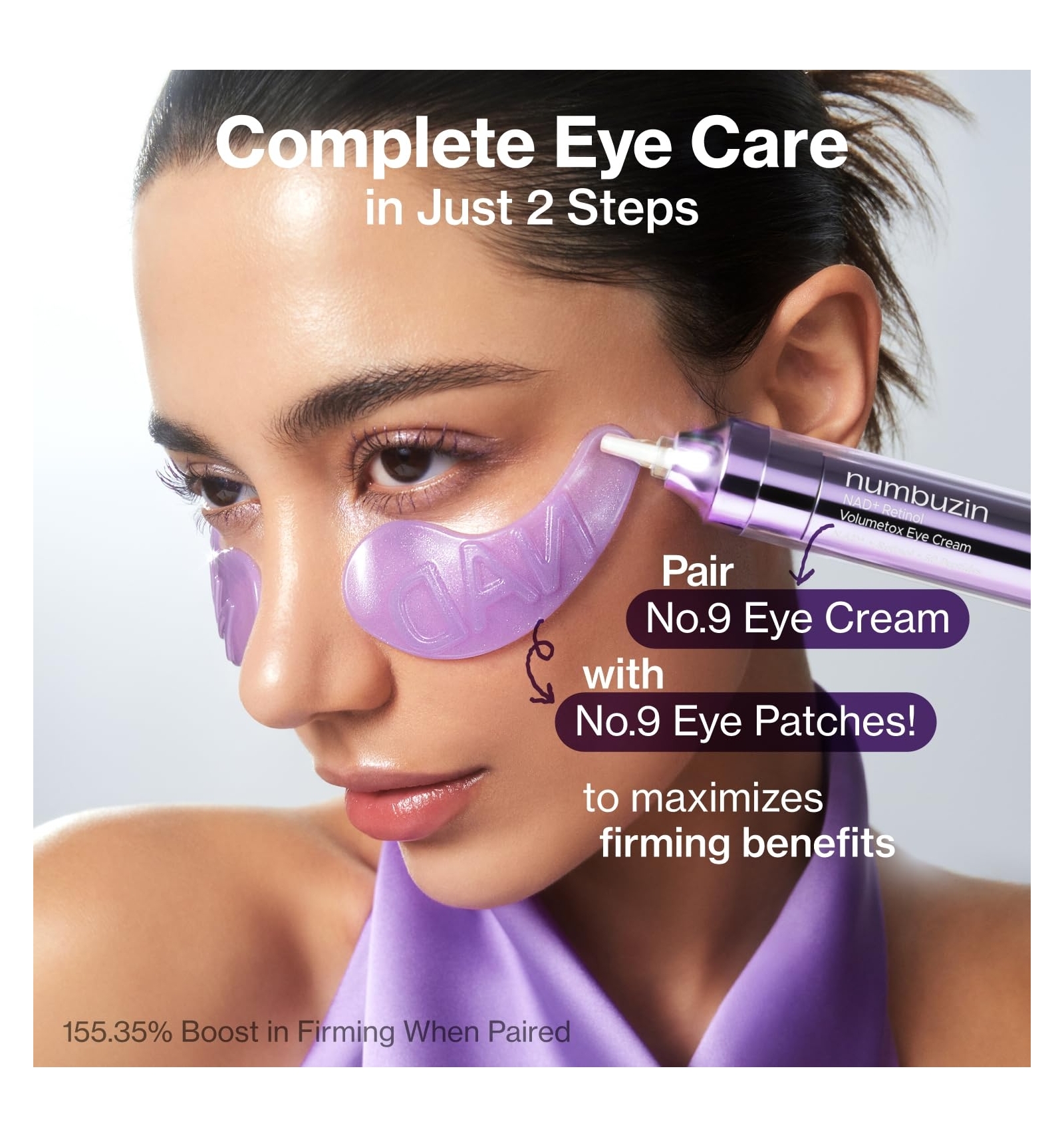 Numbuzin No.9 NAD+ Retinol Volumetox Eye Cream 10ml